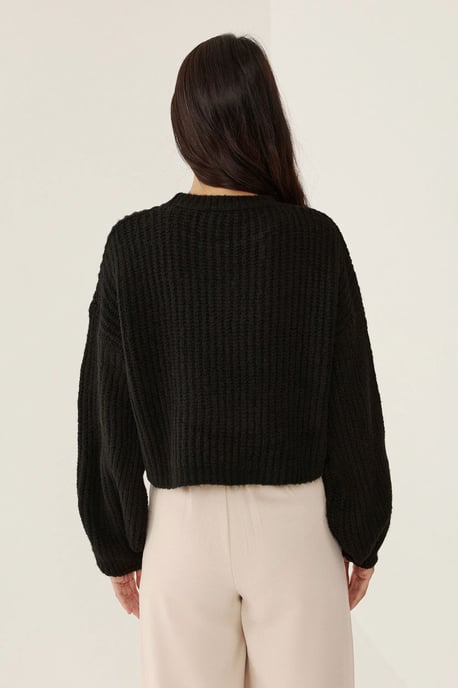 Relaxed Fit Crew Neck Sweater - Image 6