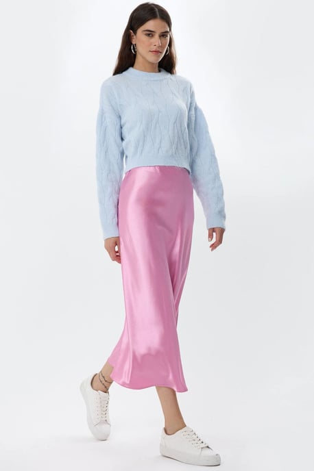 Knitted High-Neck Sweater - Image 3