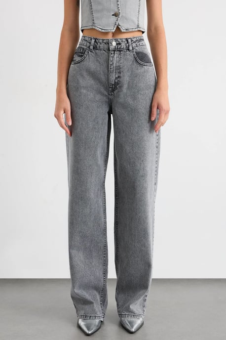 High Waist Wide Leg Jeans - Image 2