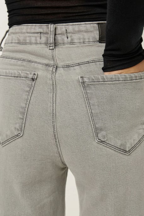 Hoge Taille Wijde Pijpen Jeans - Image 5
