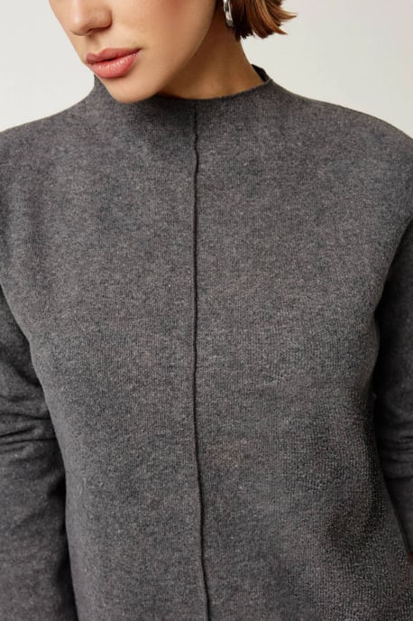 Half Turtleneck Knitted Top - Image 5