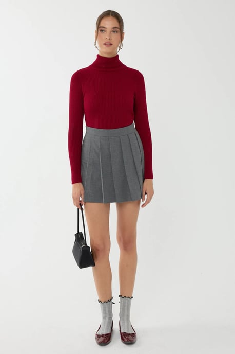 Slim Fit Turtleneck Sweater - Image 3