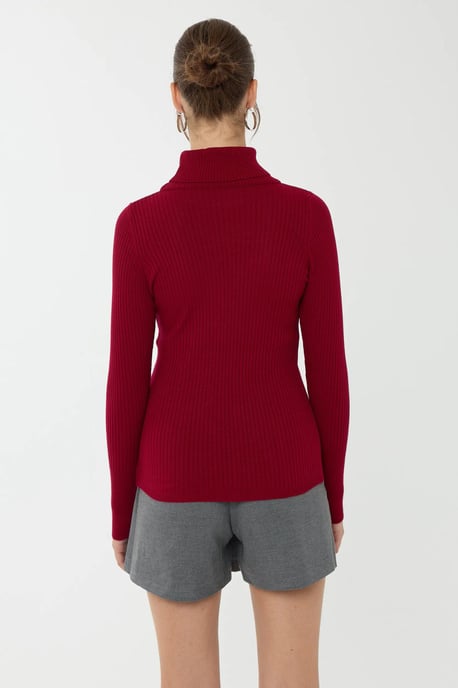 Slim Fit Turtleneck Sweater - Image 5