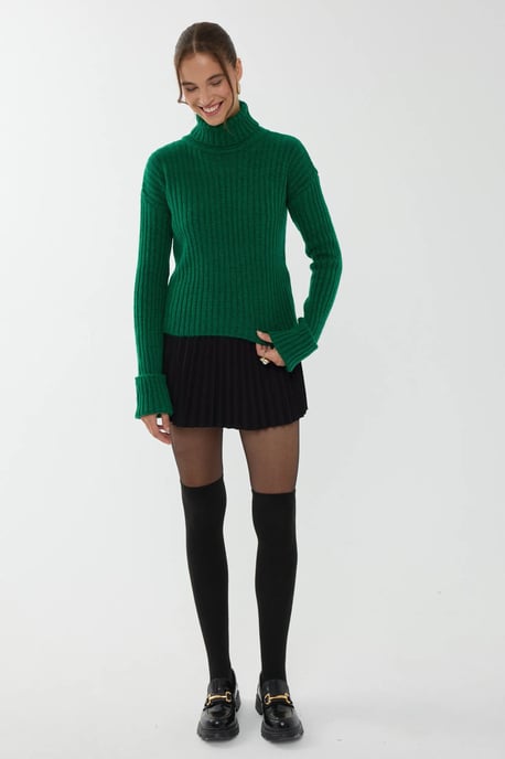 Turtleneck Regular Fit Sweater - Image 2