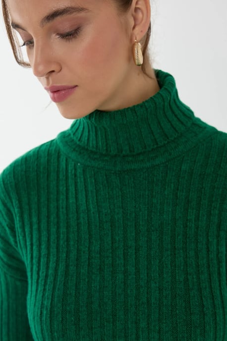 Turtleneck Regular Fit Sweater - Image 3