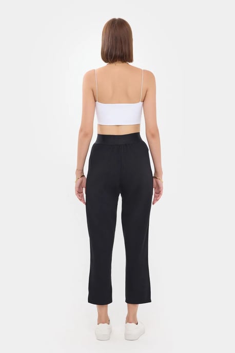 High-Waist Carrot Trousers - Image 4