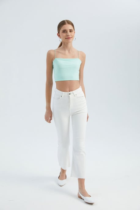 Grundläggande Crop Tank Top - Image 3