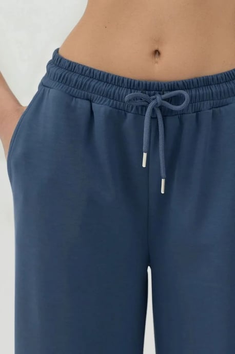 Soft Modal Touch Wide Leg Sweatpants - Image 3