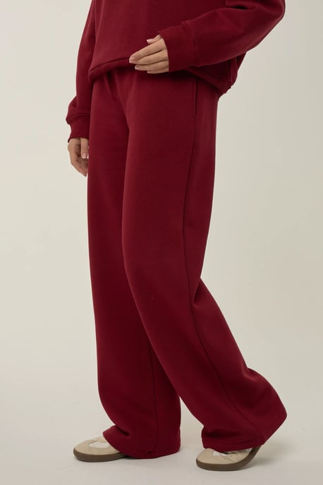 Trekkoord Taille Brede Pijpen Joggingbroek - Image 1