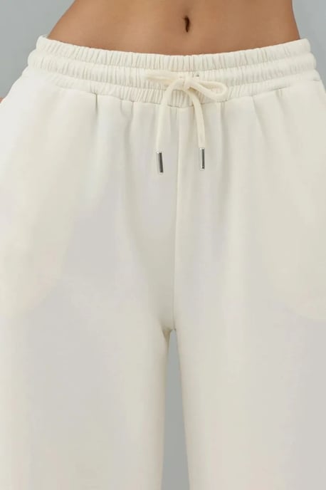 Soft Modal Touch Wide Leg Sweatpants - Image 3