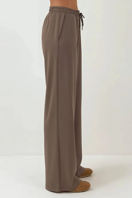 Soft Modal Touch Wide Leg Sweatpants - Image 5