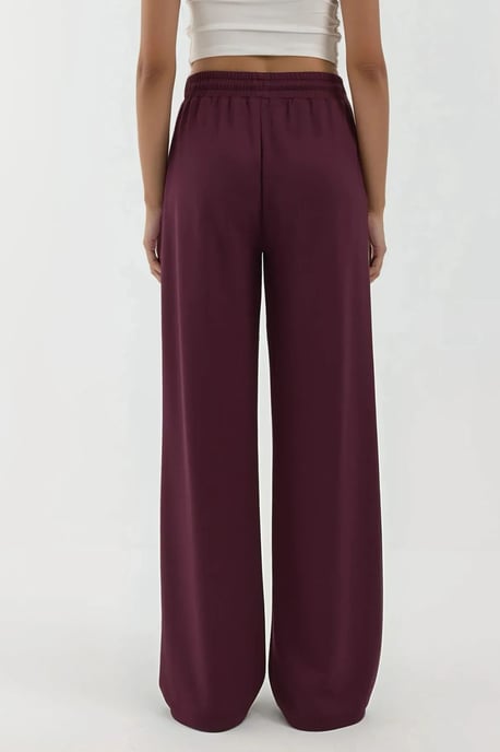 Zachte Modal Touch Wijde Leg Sweatpants - Image 3