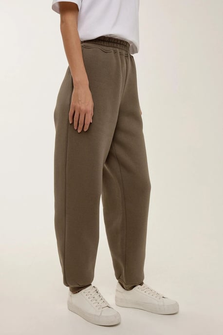 Basic Elastic Waist Sweatpants - Image 3