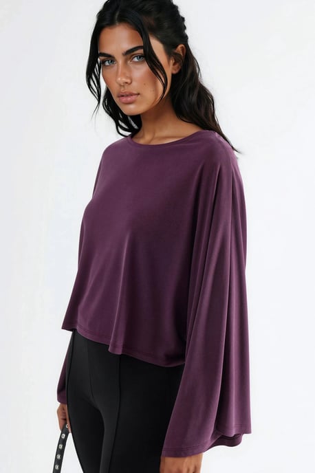 Losse Fit Bootneck Blouse - Image 2