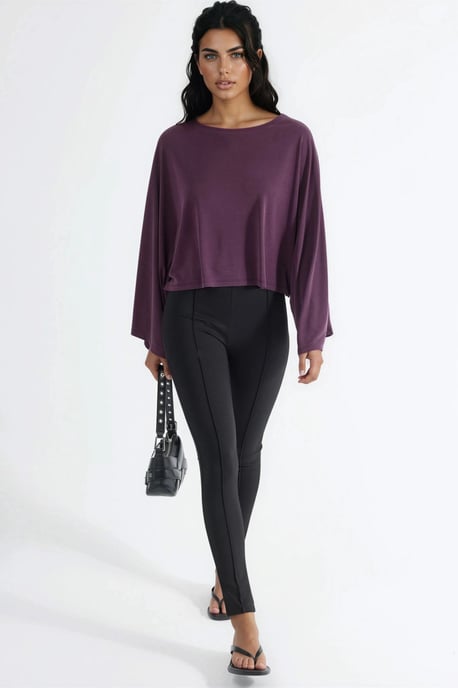 Losse Fit Bootneck Blouse - Image 4