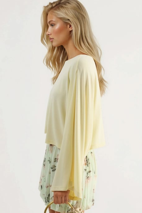 Losse Fit Bootneck Blouse - Image 2