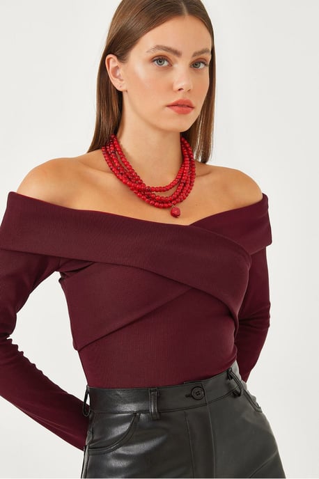Mouwloze Gestructureerde Ribblouse - Image 1