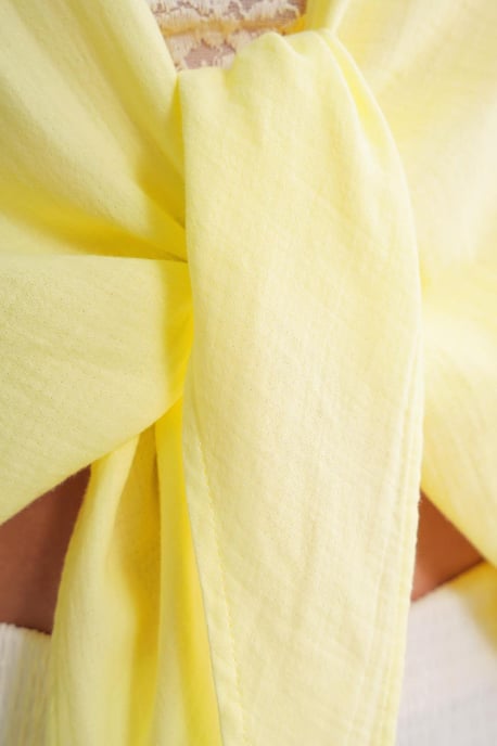 Textured V-Neck Bolero Blouse - Image 6