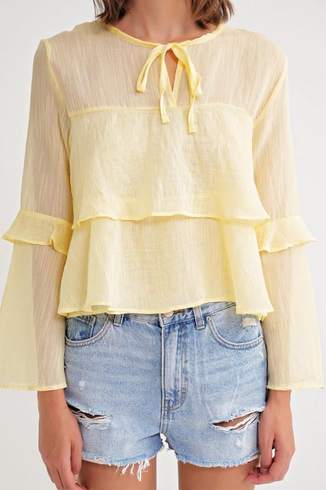 Fleurige Blouse met Strikdetail - Image 6
