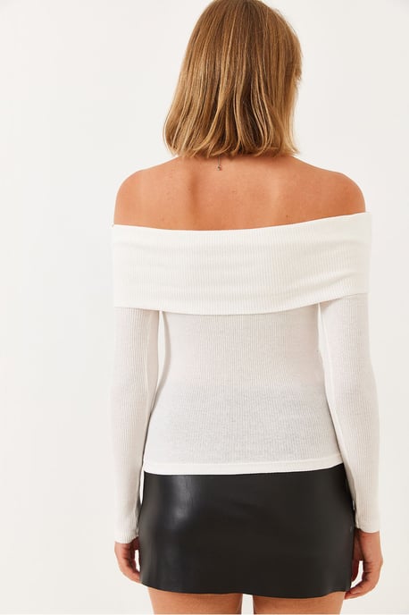 Geribbelde Textuur Blouse - Image 2