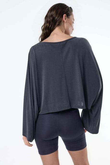 Losse Fit Bootneck Blouse - Image 3