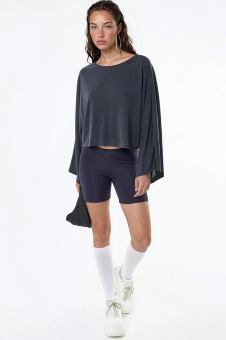 Losse Fit Bootneck Blouse - Image 5