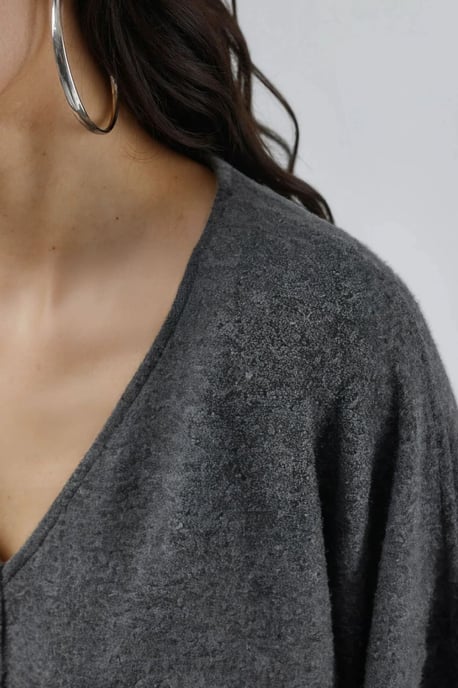 V-Neck Long Sleeve Blouse - Image 6