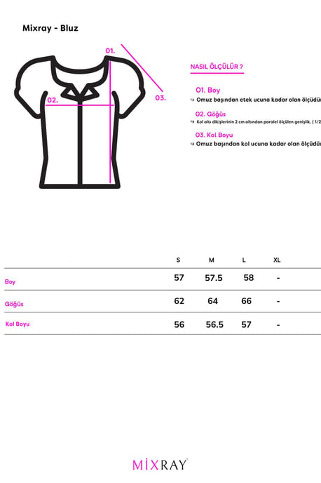 Geknoopte Mousseline Blouse - Image 6