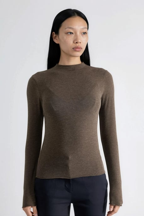 Long Sleeve Slim Fit Blouse - Image 5