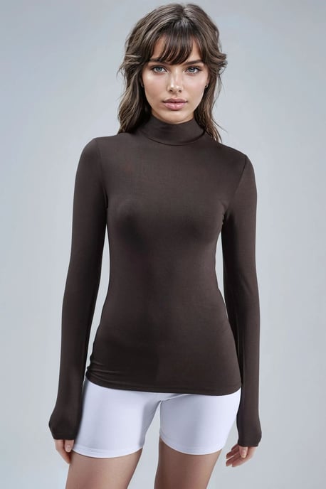 Slim Fit Halflange Colblouse - Image 6