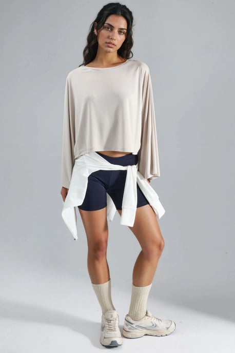 Losse Fit Bootneck Blouse - Image 4
