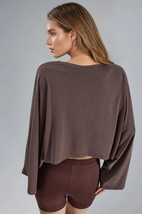 Losse Fit Bootneck Blouse - Image 3