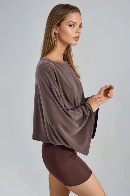 Losse Fit Bootneck Blouse - Image 4