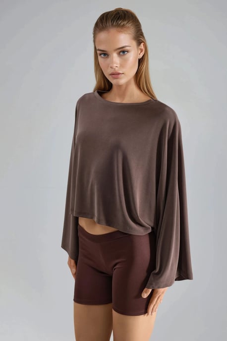 Losse Fit Bootneck Blouse - Image 5