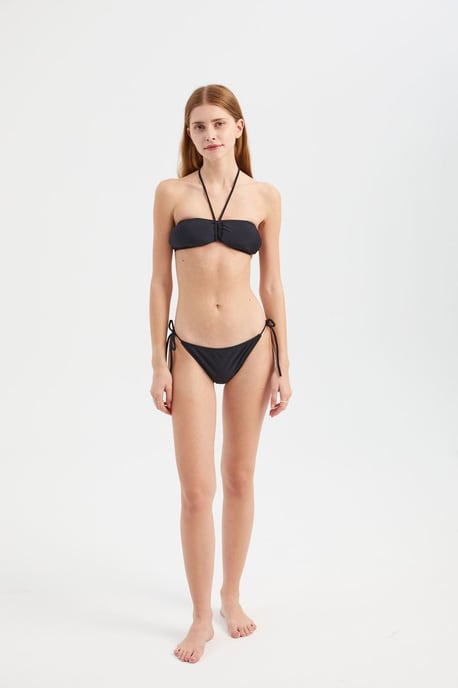 Bandeau Tie Side Bikini set - Image 2