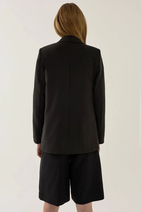 Fodrad Blazer med Detaljer - Image 4
