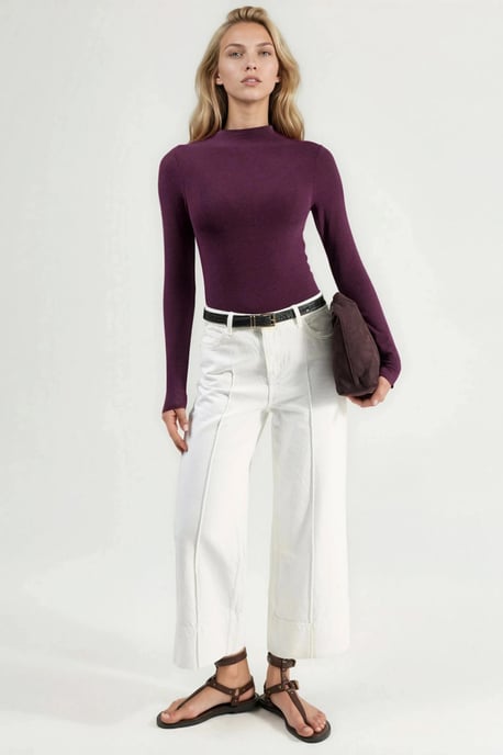 Langzaam Slim Fit Blouse - Image 2