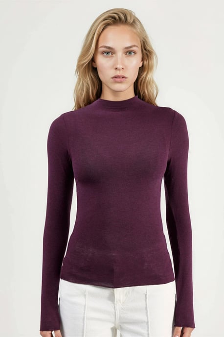 Langzaam Slim Fit Blouse - Image 4