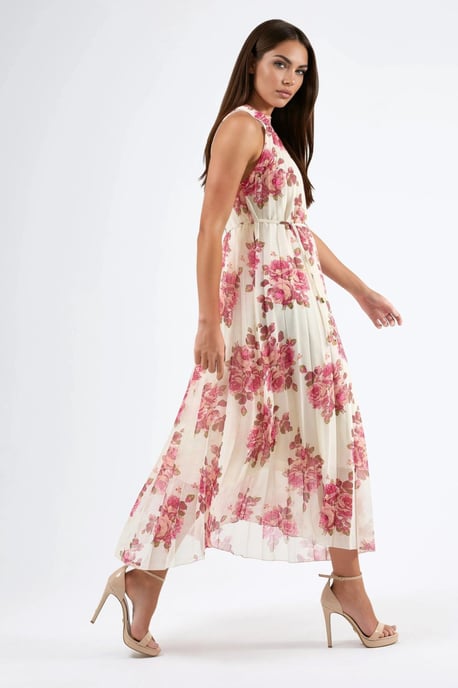 Floral Maxi-jurk met Strikdetail - Image 2