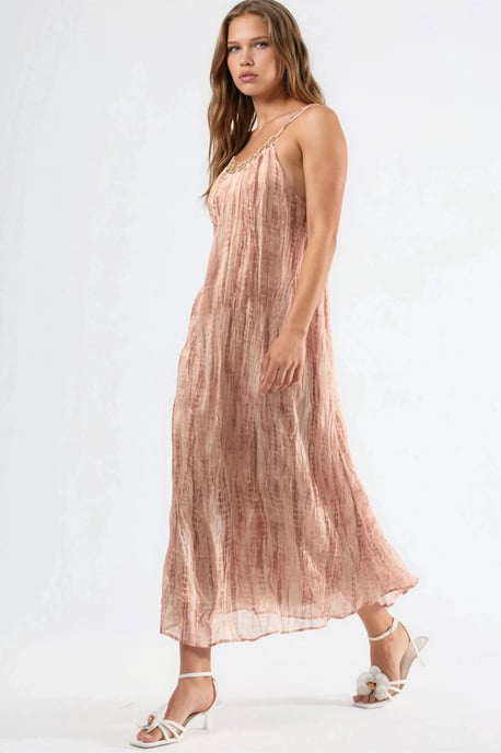 Accessoire Gedetailleerde Patroon Maxi-jurk - Image 3