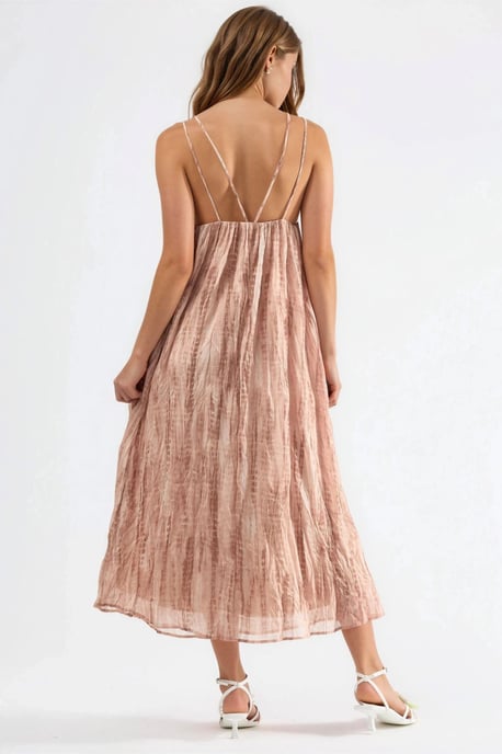Accessoire Gedetailleerde Patroon Maxi-jurk - Image 4