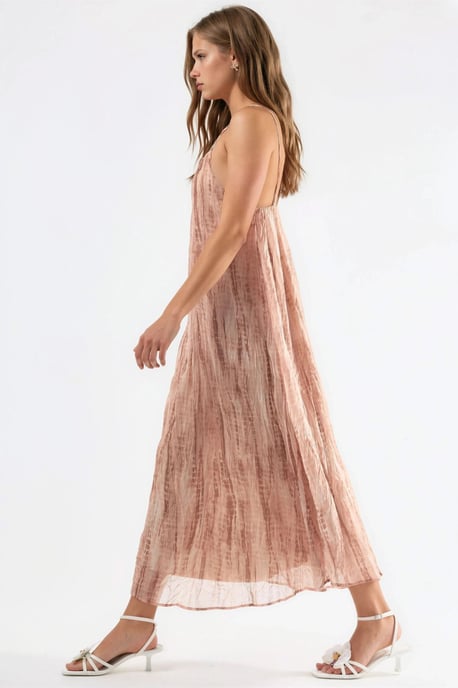 Accessoire Gedetailleerde Patroon Maxi-jurk - Image 5
