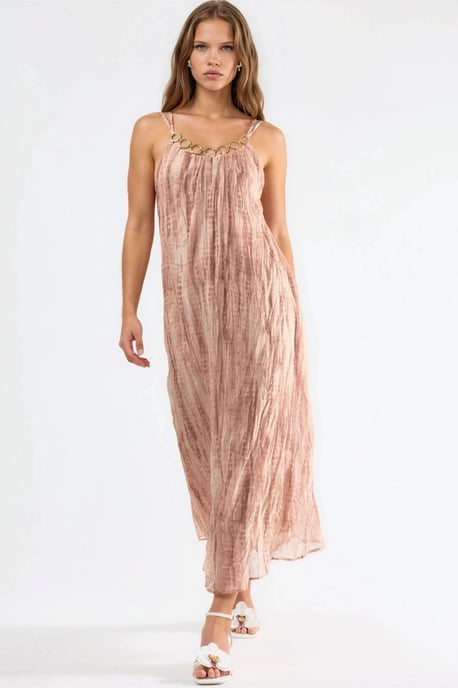 Accessoire Gedetailleerde Patroon Maxi-jurk - Image 6