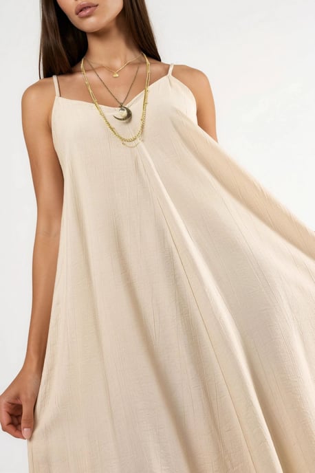 V-Neck Midi Slip Dress - Image 6
