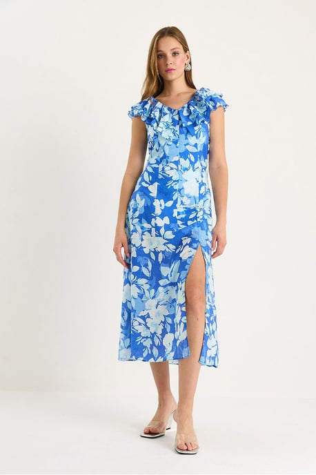 Midi-jurk met Ruffle Detail - Image 5