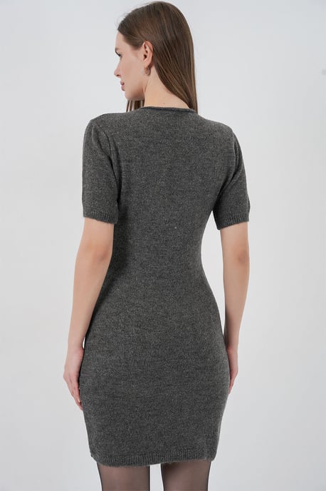 Basis Mini Breimode Jurk - Image 6