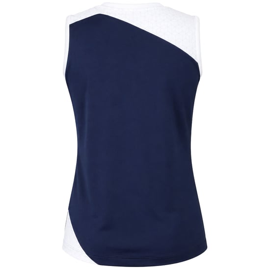 Mizuno Premium Myou Womens Navy/White Vest - Image 2