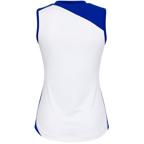 Mizuno Premium Myou Womens White/Blue Vest - Image 2