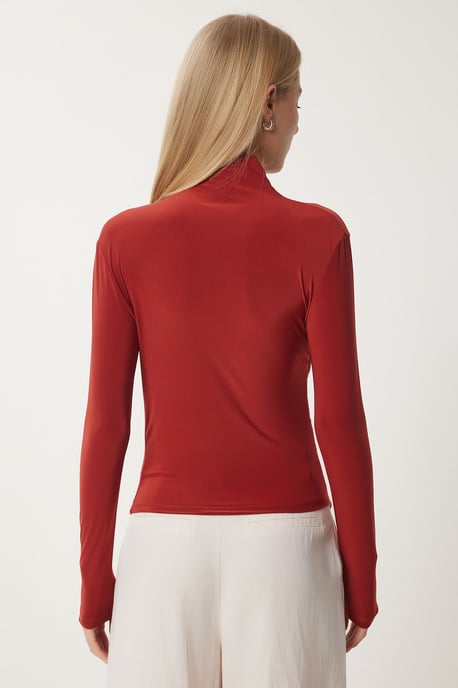 Slim Fit Volant Coltrui Blouse - Image 5