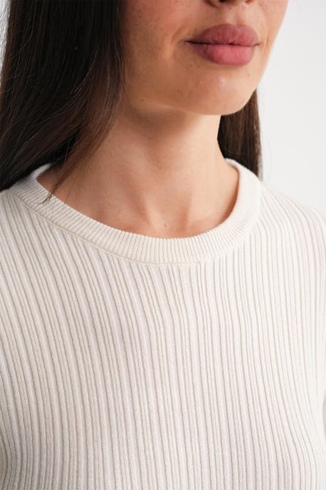 Mjuk Texturerad Ribbad Topp - Image 6